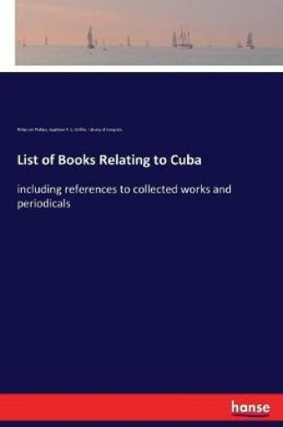 Cover of List of Books Relating to Cuba
