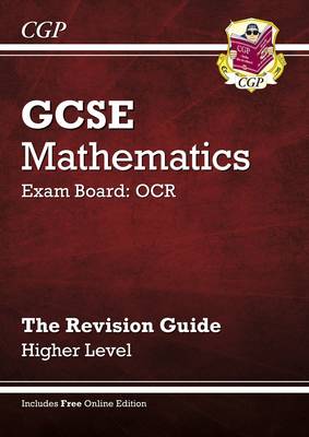 Book cover for GCSE Maths OCR Revision Guide with online edition - Higher (A*-G Resits)