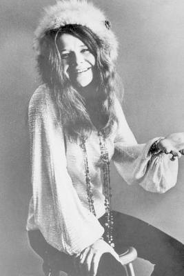 Book cover for Janis Joplin notebook - achieve your goals, perfect 120 lined pages #1