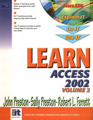 Book cover for Learn Access 2002 Volume II