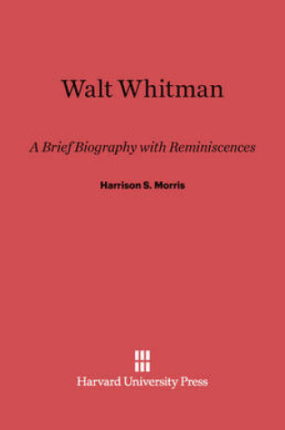 Cover of Walt Whitman