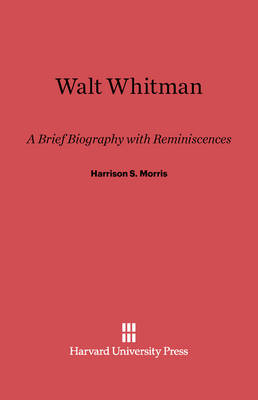 Book cover for Walt Whitman