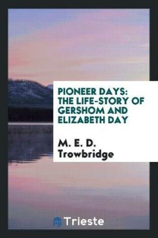 Cover of Pioneer Days