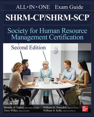 Book cover for SHRM-CP/SHRM-SCP Certification All-In-One Exam Guide, Second Edition