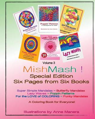 Cover of Mishmash! Coloring Book for Everyone Special Edition Six Pages from Six Books Volume 3