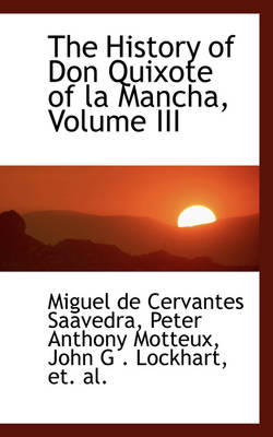 Book cover for The History of Don Quixote of La Mancha, Volume III