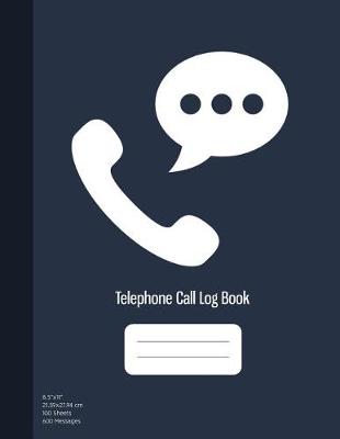 Book cover for Telephone Call Log Book