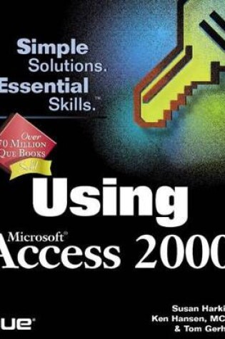 Cover of Using Microsoft Access 2000