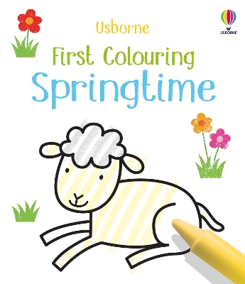 Cover of First Colouring Springtime