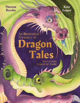 Book cover for An Illustrated Treasury of Dragon Tales