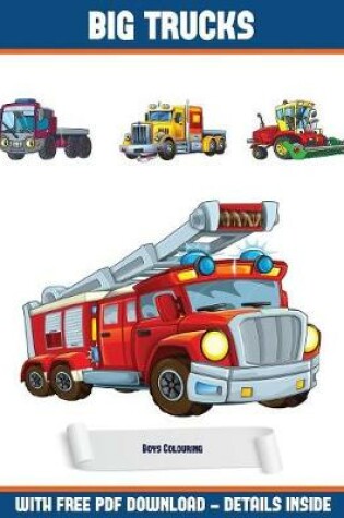 Cover of Boys Colouring (Big Trucks)