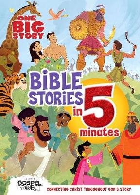 Book cover for One Big Story Bible Stories in 5 Minutes (Padded)
