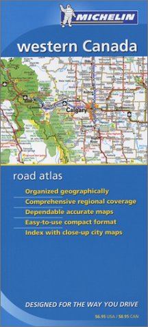 Cover of Michelin Western Canada Regional Road Atlas