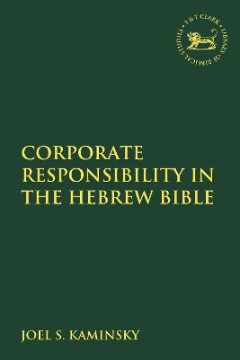 Cover of Corporate Responsibility in the Hebrew Bible