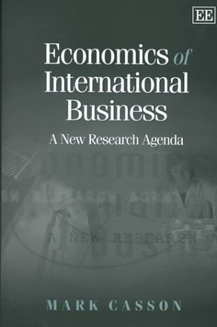 Book cover for Economics of International Business