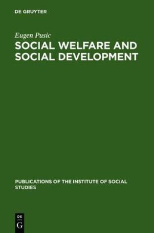 Cover of Social Welfare and Social Development