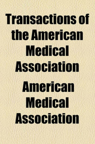 Cover of Transactions of the American Medical Association Volume 2
