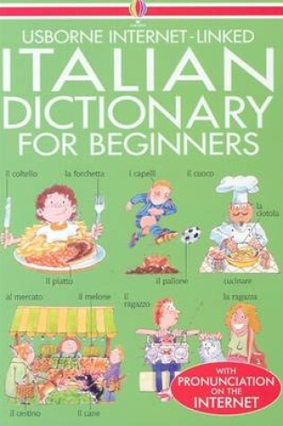 Cover of Italian Dictionary for Beginners