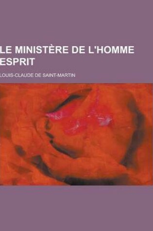 Cover of Le Ministere de L'Homme Esprit