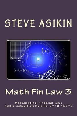Book cover for Math Fin Law 3
