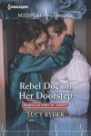 Book cover for Rebel Doc on Her Doorstep