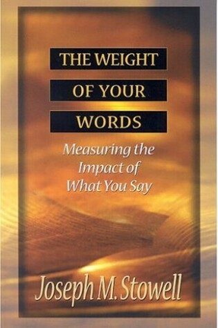 Cover of The Weight of Your Words