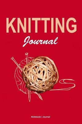 Book cover for Knitting Journal