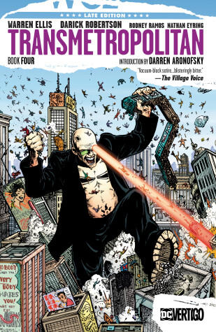 Book cover for Transmetropolitan Book Four