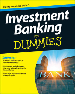 Book cover for Investment Banking for Dummies