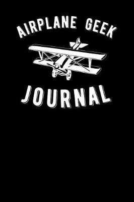 Book cover for Airplane Geek Journal