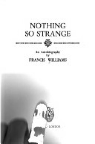 Cover of Nothing So Strange