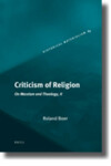 Book cover for Criticism of Religion