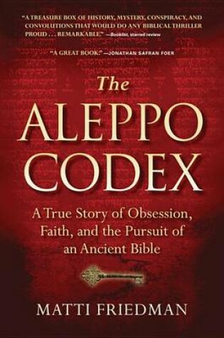 Cover of The Aleppo Codex