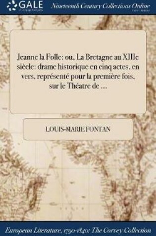 Cover of Jeanne La Folle