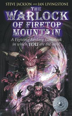 Book cover for The Worlock of Firetop Mountain