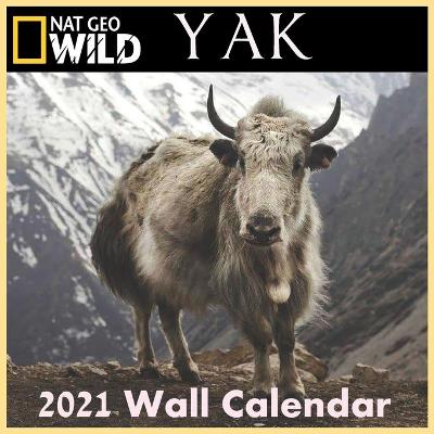 Book cover for YAK Calendar 2021