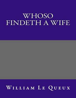 Book cover for Whoso Findeth a Wife
