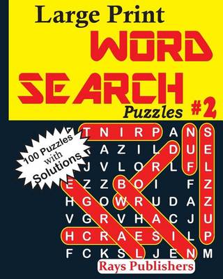 Cover of Large Print Word Search Puzzles 2