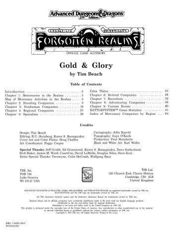 Book cover for Gold and Glory #