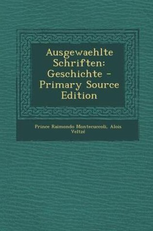 Cover of Ausgewaehlte Schriften