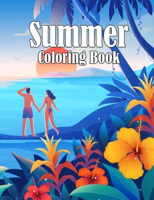 Book cover for Summer Coloring Book