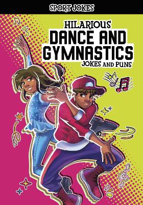 Book cover for Hilarious Dance and Gymnastics Jokes and Puns