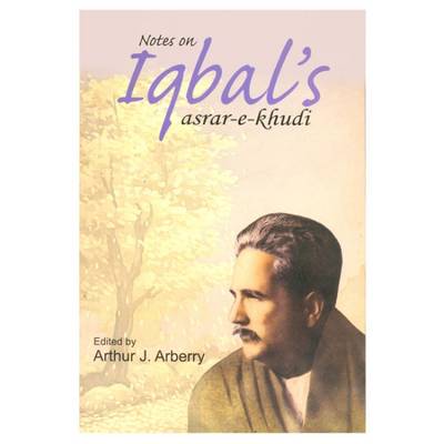 Book cover for Notes on Iqbal's "Asrar-e-Khudi"