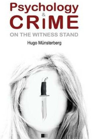 Cover of Psychology and Crime