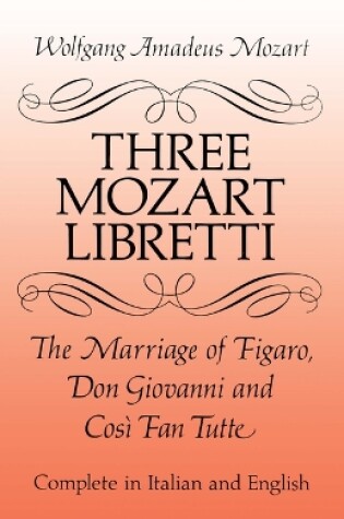 Cover of Three Mozart Libretti