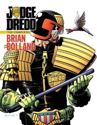 Book cover for Judge Dredd The Complete Brian Bolland