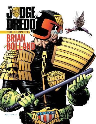 Book cover for Judge Dredd The Complete Brian Bolland