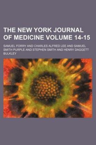 Cover of The New York Journal of Medicine Volume 14-15