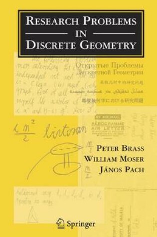 Cover of Research Problems in Discrete Geometry