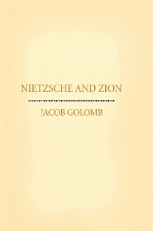 Cover of Nietzsche and Zion